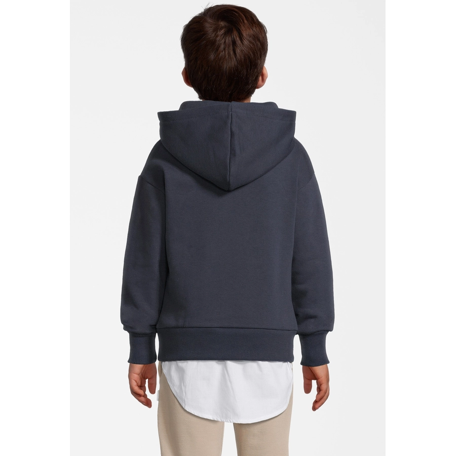 New Life Hoodie Hoodie Kapuzen Pullover mit Shirt Blau