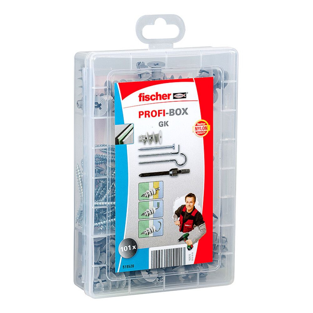 SORIMENTSBOKS FISCHER GIPSPLATEPLUGGER 50STK