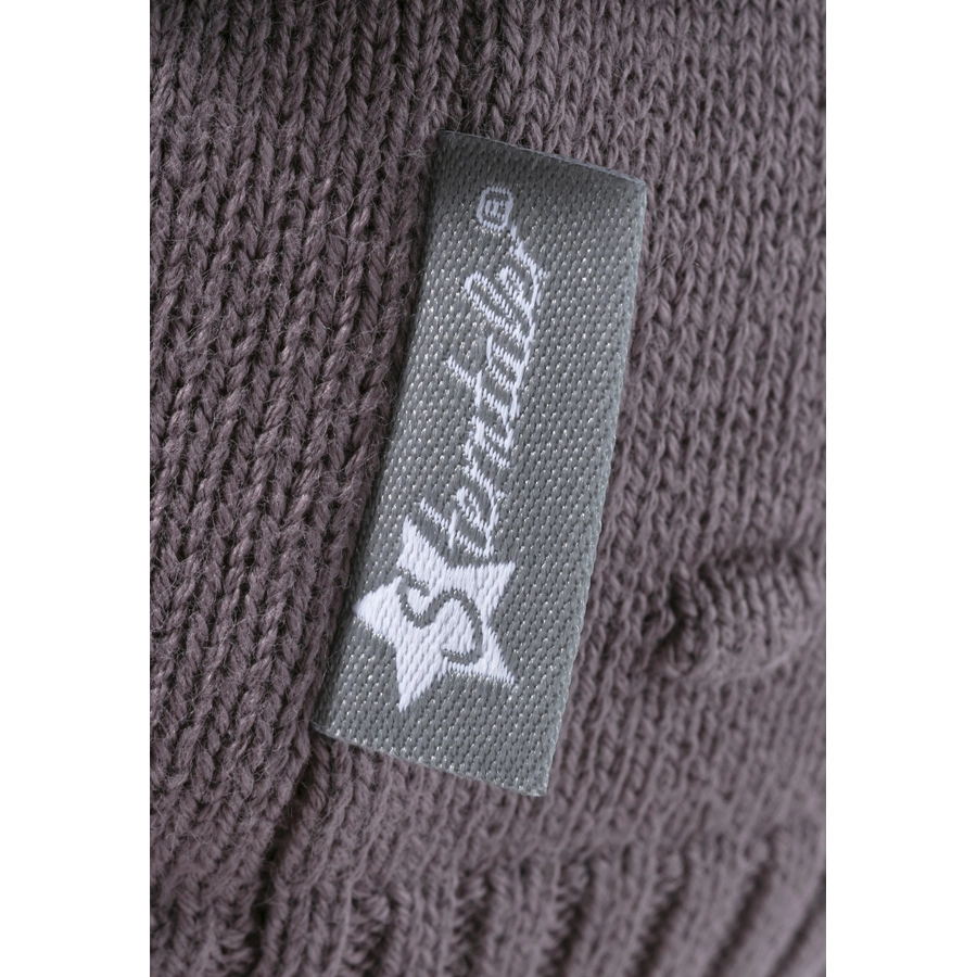 Sterntaler GOTS Strickmütze Punkte flieder