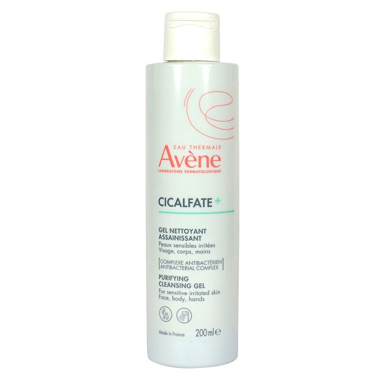 Cicalfate+ gel nettoyant assainissant peau irritée 200ml