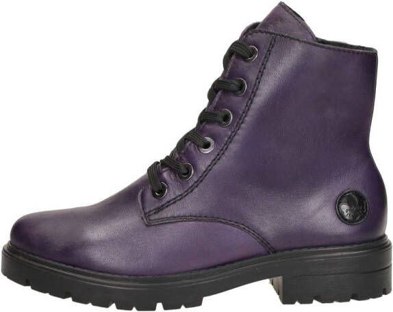 Rieker Veterschoenen Hoog Veterschoenen Hoog paars