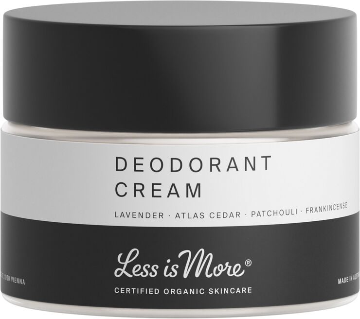 Less Is More Organic Deodorant Cream 50 ml.