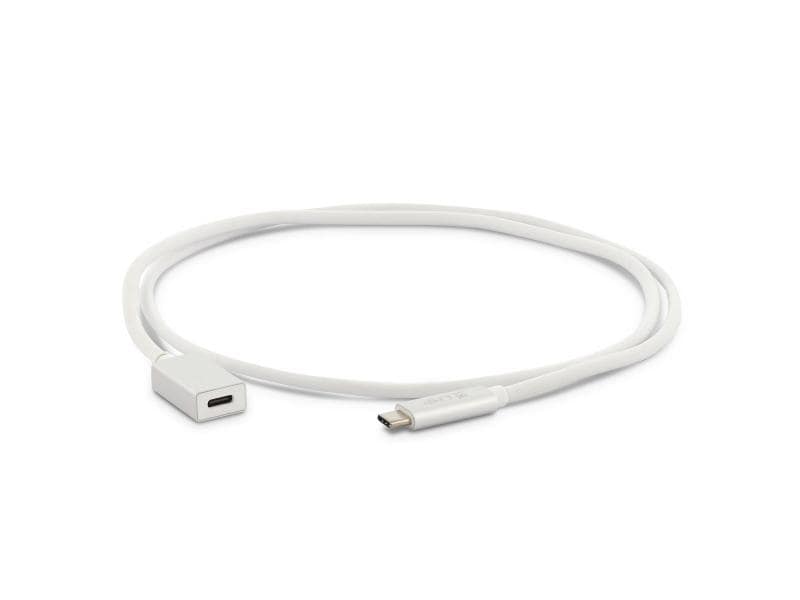 LMP USB 3.1 Adapter USB C – USB C 1 m Verlängerung Silber USB-Adapter
