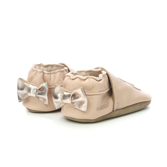 Chaussons Pretty Swan    Rose clair        17/18   de               Robeez