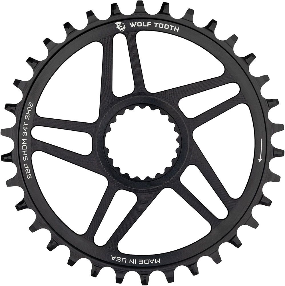 Wolf Tooth Components Shimano 12-fach DM Boost 3mm Offset Kettenblatt kaufen | Bike-Discount