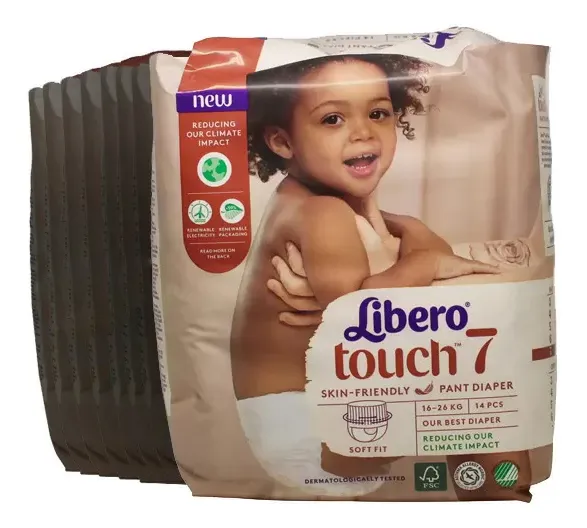 Libero Touch 7 Bukseble - 8 x 14 stk.