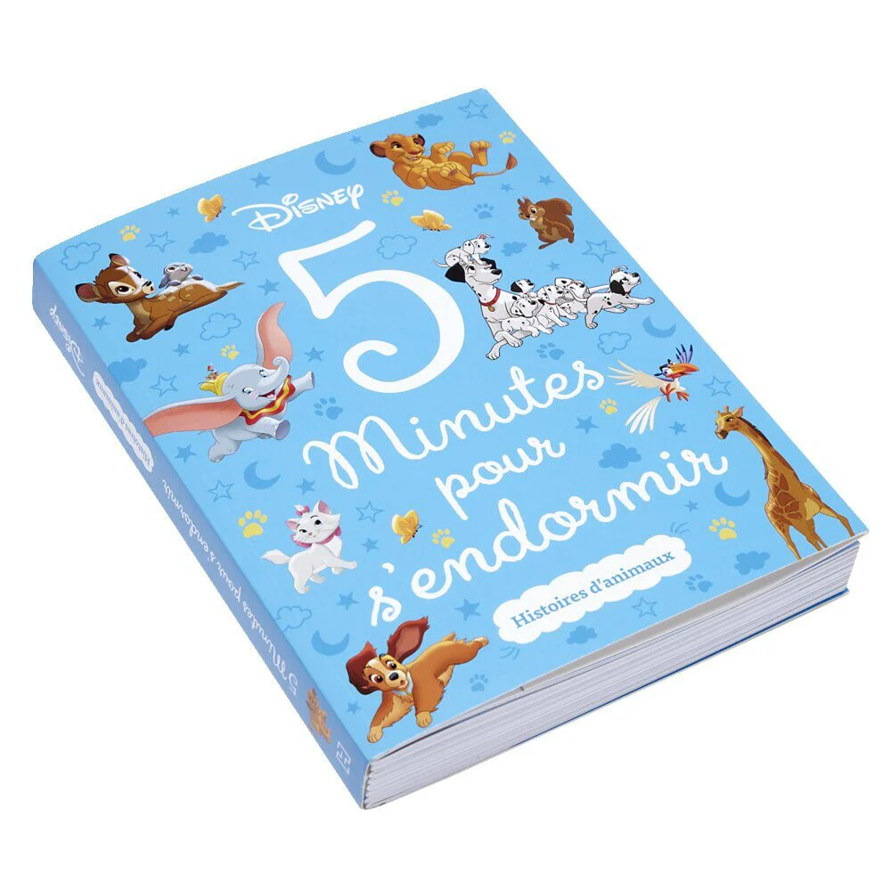 Livre d'histoire Disney 5 minutes pour s'endormir - Les grands classiques