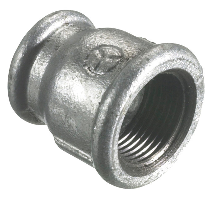 Galvaniseret formmuffe 1/2