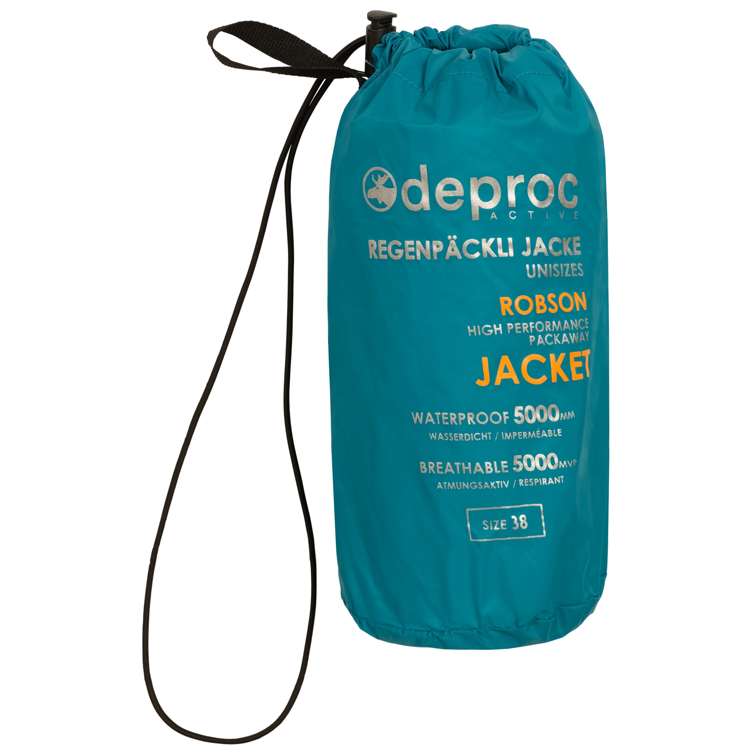 DEPROC Active Regenmantel »ROBSON LONG WOMEN«, auch in Grossen Grössen erhältlich