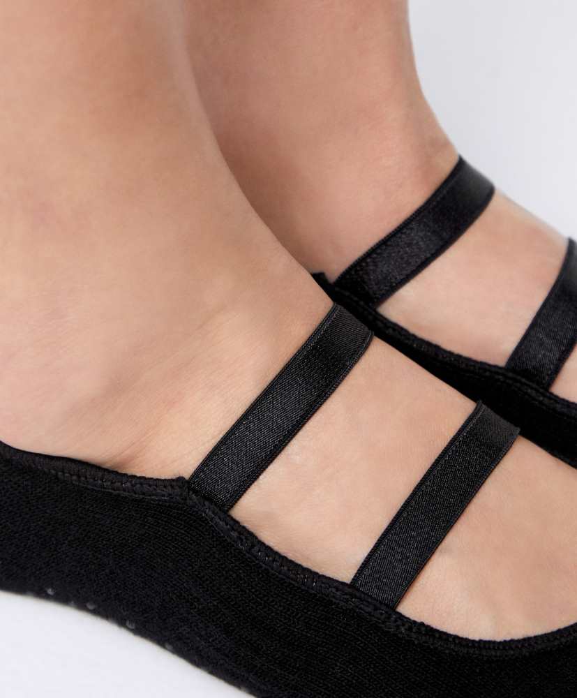 Meias de algodão para ioga e pilates