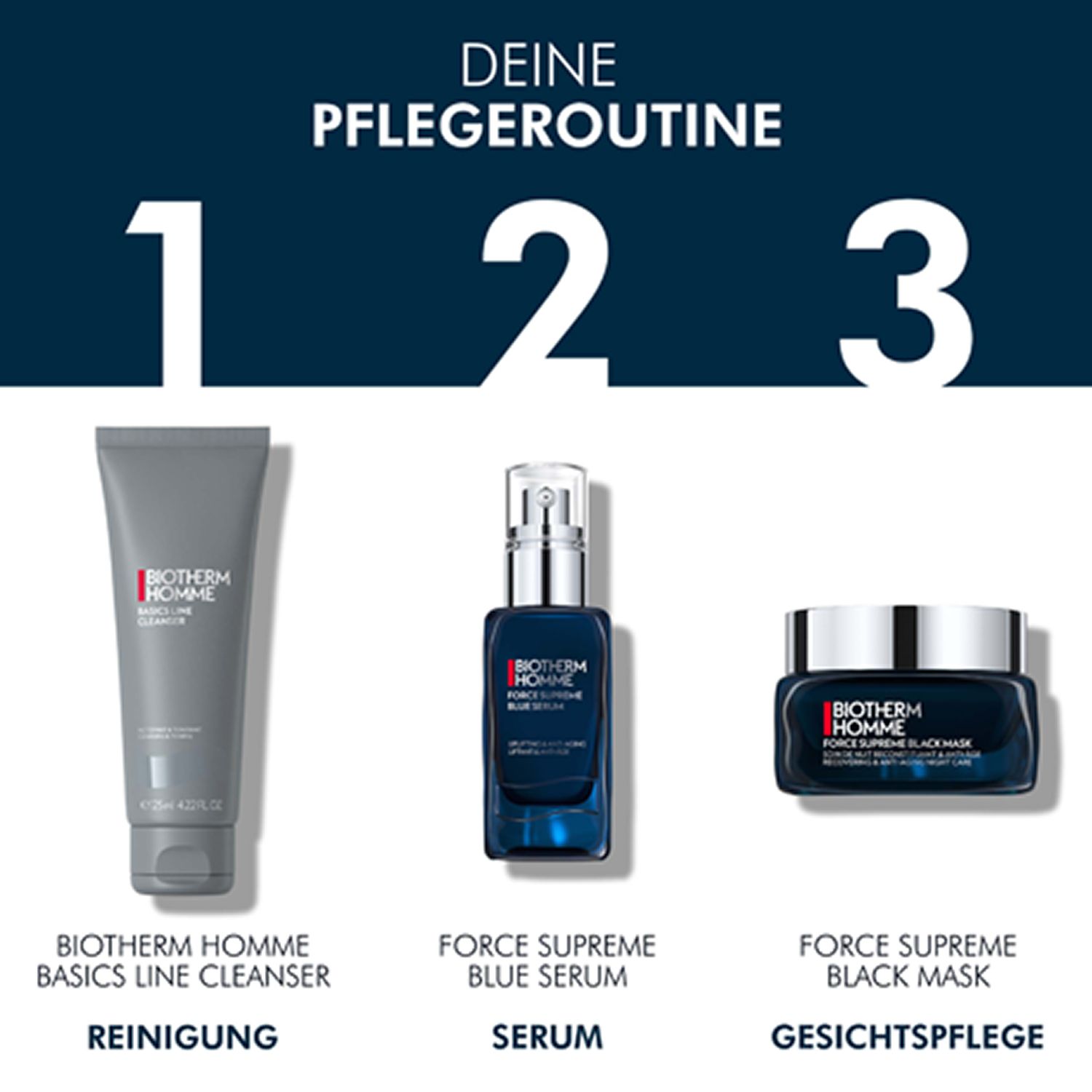 BIOTHERM Force Supreme Black Mask Nachtcreme - Jetzt 20% sparen mit Code 