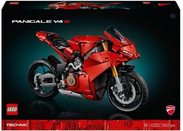 LEGO Technic 42202 Ducati Panigale V4 S-motorcykel