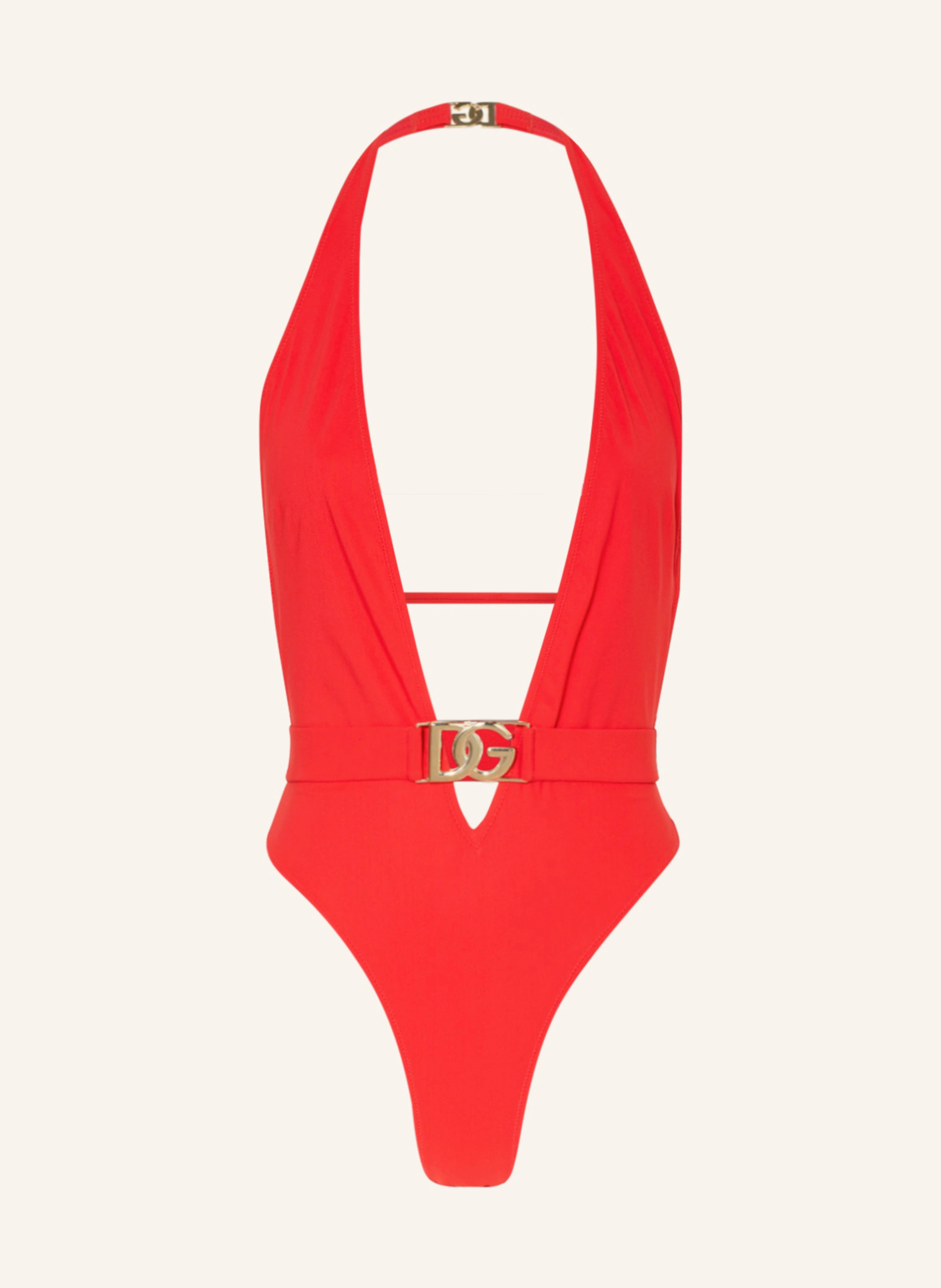 DOLCE & GABBANA Neckholder-Badeanzug