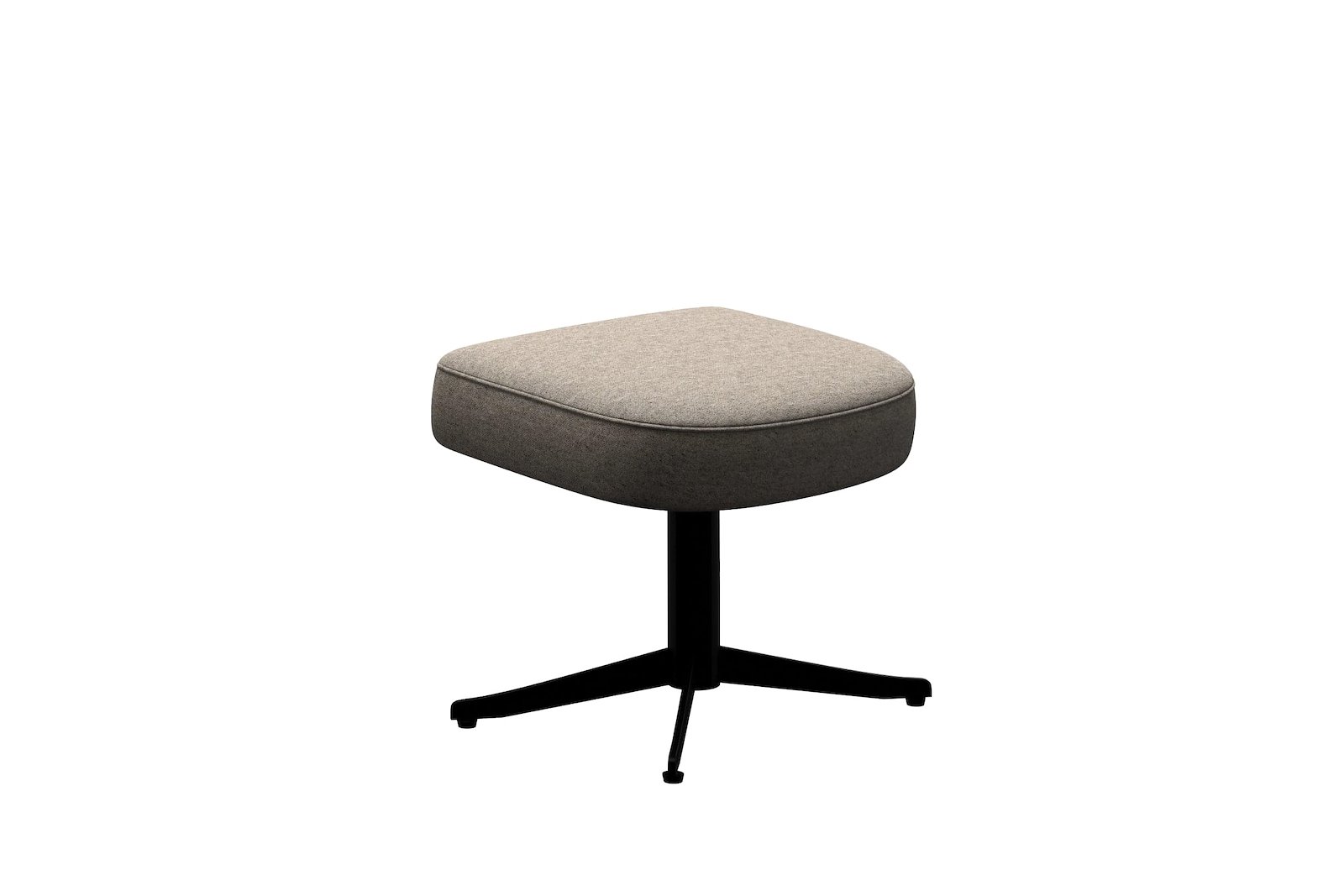 Bella krakk Tekstil Bardal 340 med sortlakkert S04 sokkel