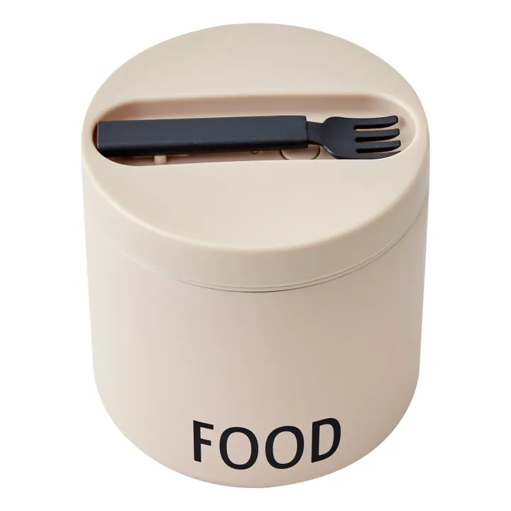 Design Letters Lunch Box thermique | Nude