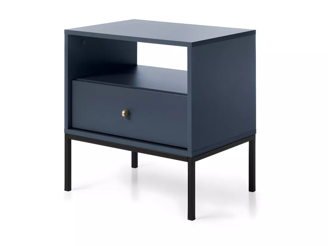 Table De Chevet MONO NS54 1D 54x39x56 Bleu