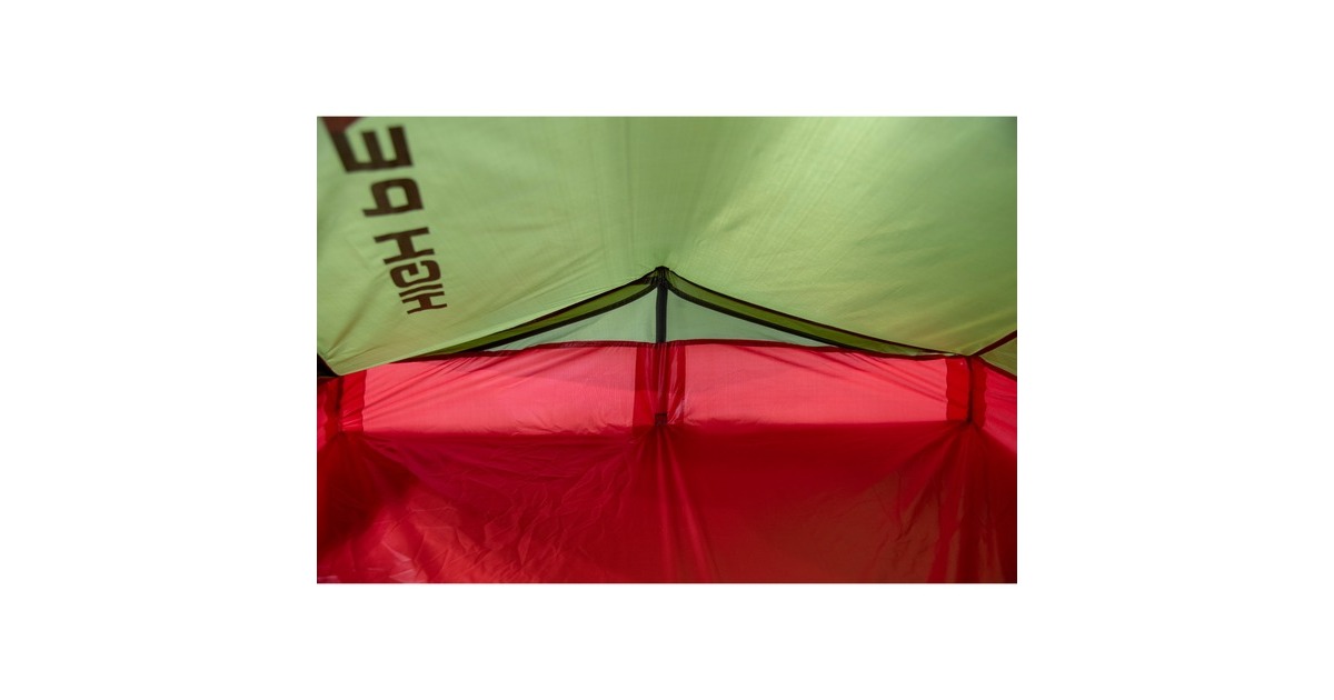 High PeakSiskin 2.0 LW tent  (Olijfgroen/rood)