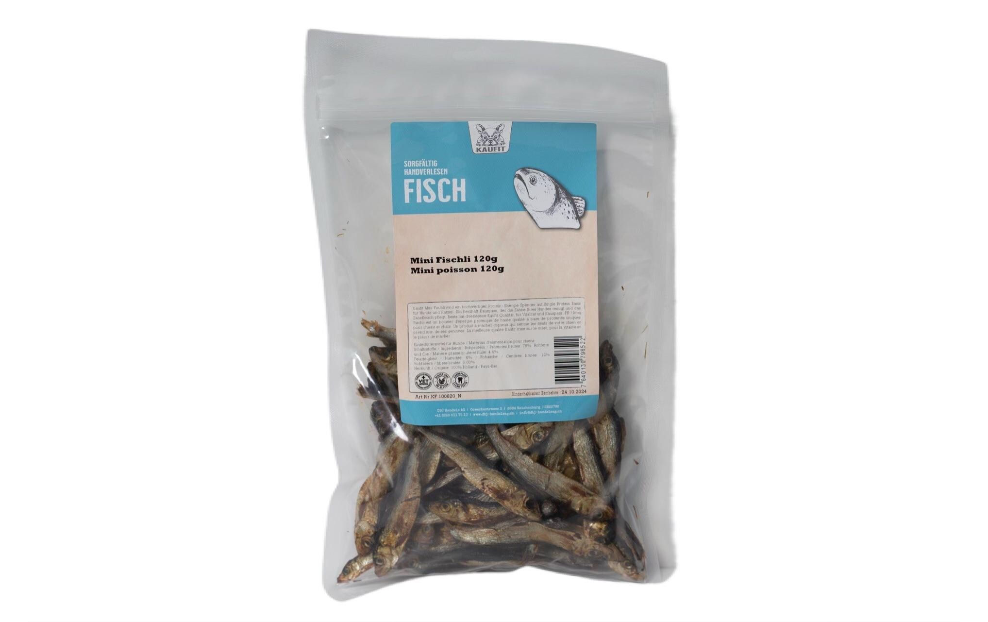 Kauartikel Mini Fischli, 120 gKausnack