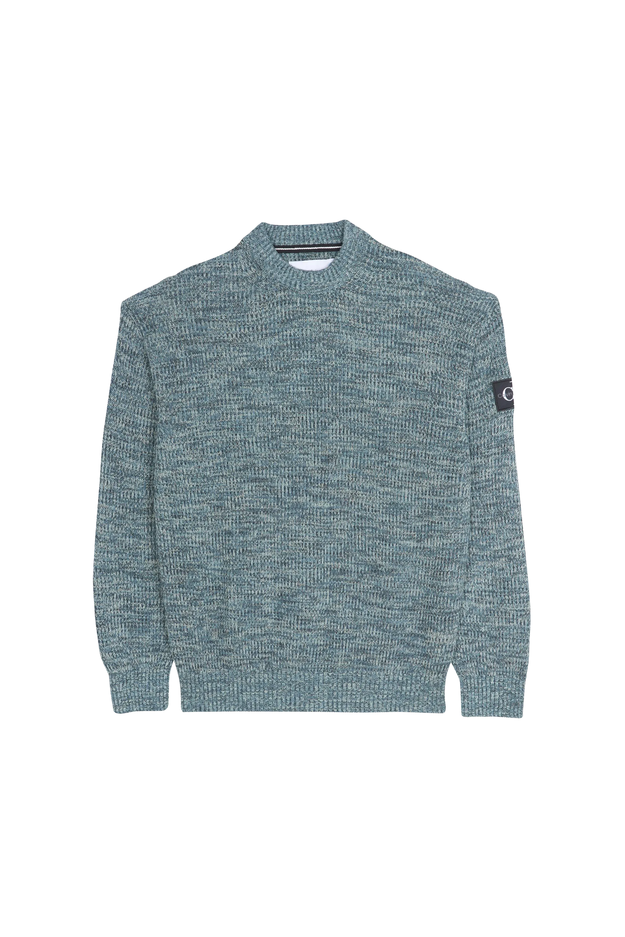 CALVIN KLEIN JEANS Pull TWISTED YARN SWEATER Bleu