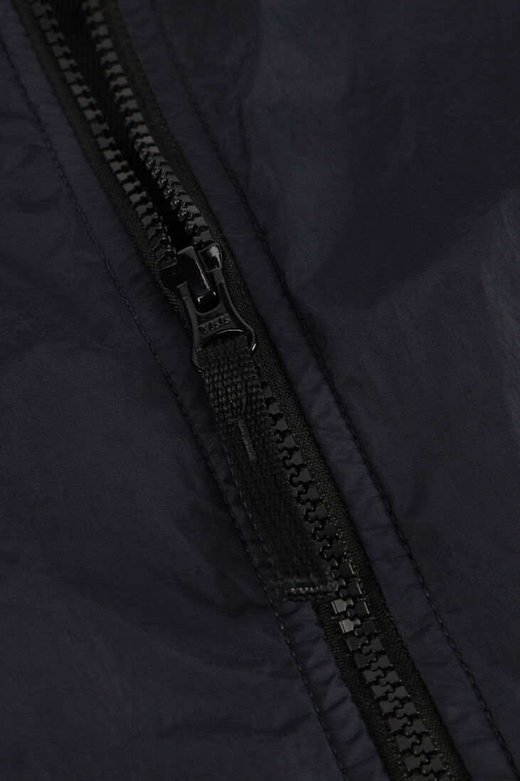 donkerblauwe stone island gewatteerde jas jacket s0a23