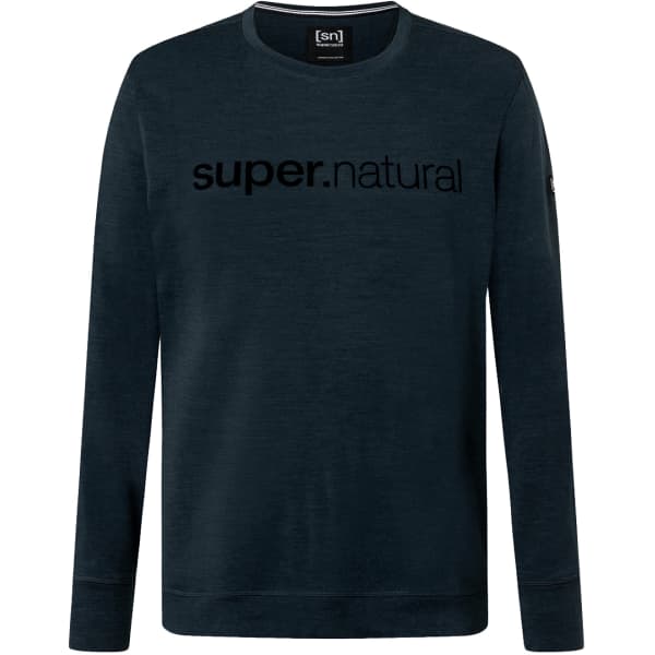Sweat polaire SUPER.NATURAL SOLUTION CREW BLUEBERRY