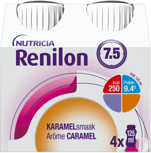 Nutricia Renilon 7.5 Caramel 4x125ml