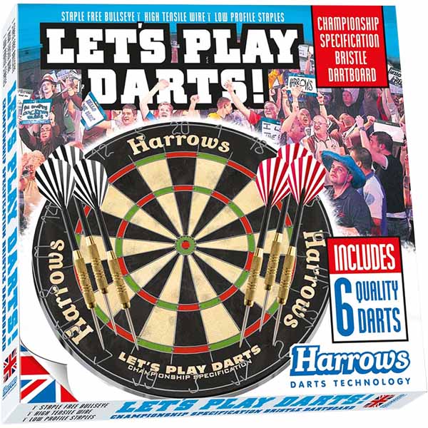 Harrows Lets Play Darts Dartskivesæt