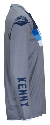 Maillot Manches Longues Kenny Elite Gris / Bleu