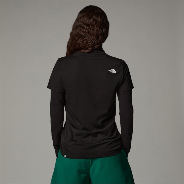 T-shirt THE NORTH FACE W S/S EASY TEE TNF BLACK