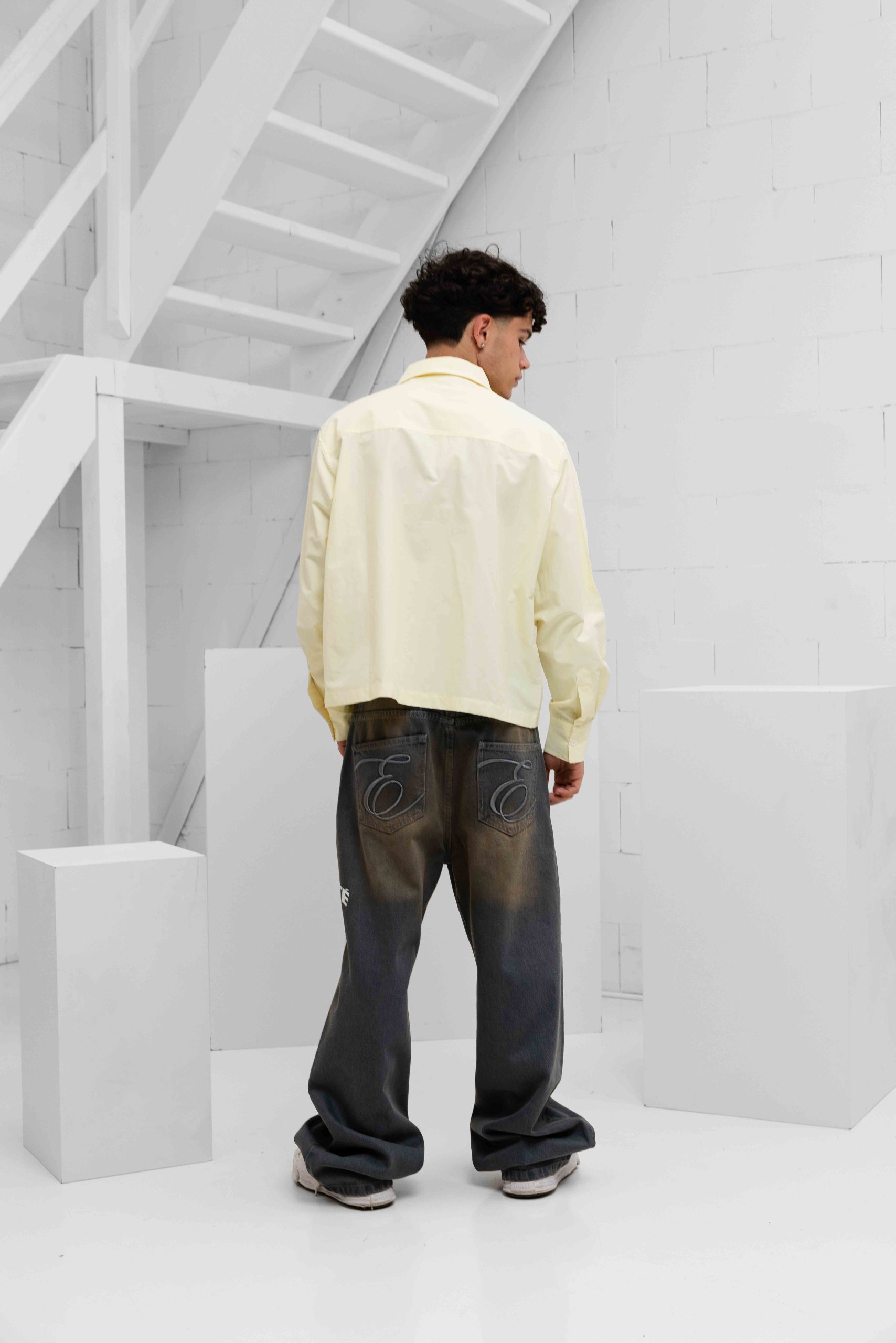 Equalité Milo Longsleeve Shirt Heren Geel