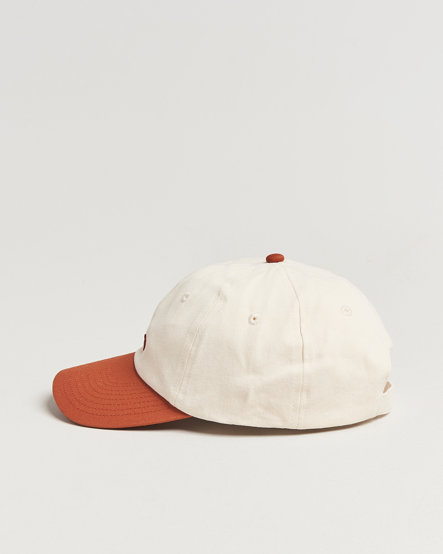 NN07 Logo Cap Caramel/Off White