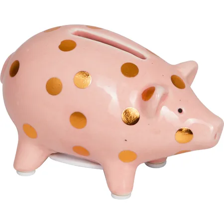 Die Spiegelburg Kleines Keramik-Sparschwein - Viel Glück