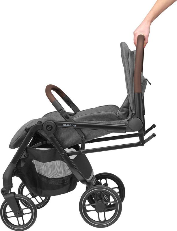 Maxi-Cosi Soho Ultracompacte kinderwagen - vanaf de geboorte tot ca. 4 jaar (0 - 22 kg) - Select Grey