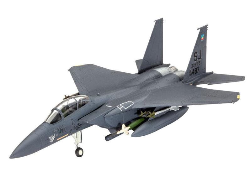 Revell Bausatz F-15E Strike Eagle & Bombs 1:144 Kunststoff Modellbausatz