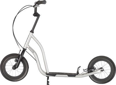 STIGA Air Sparkesykkel 12 tommer, Sølv/Svart