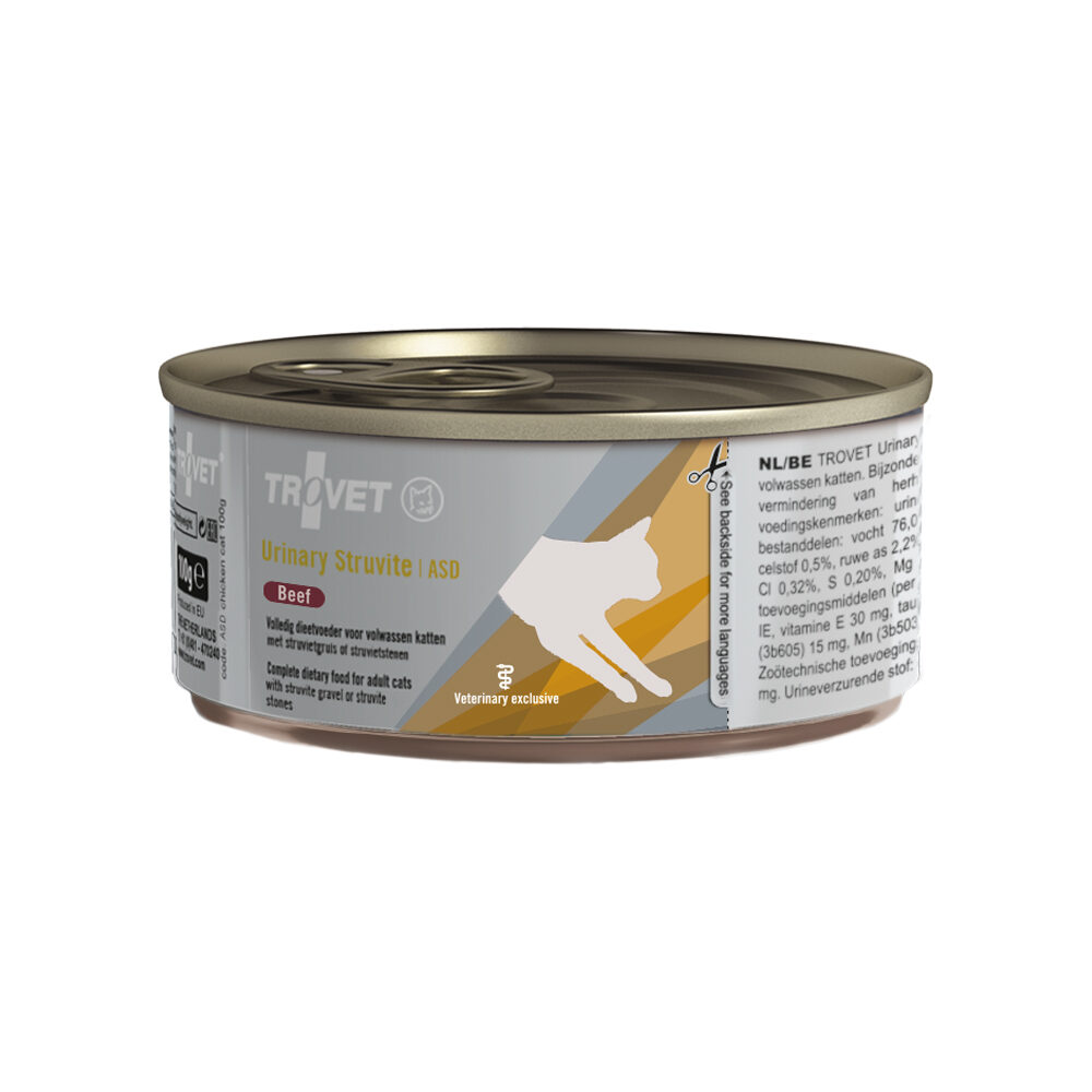 TROVET Urinary Struvite ASD Kat - Blik