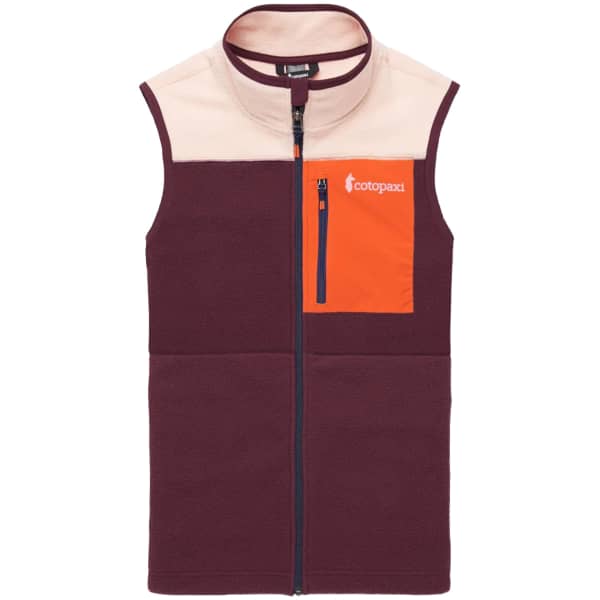 Veste polaire randonnée COTOPAXI ABRAZO FLEECE VEST W ROSEWOOD/WINE