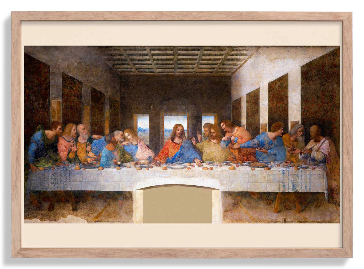 Das letzte Abendmahl von Leonardo Da Vinci