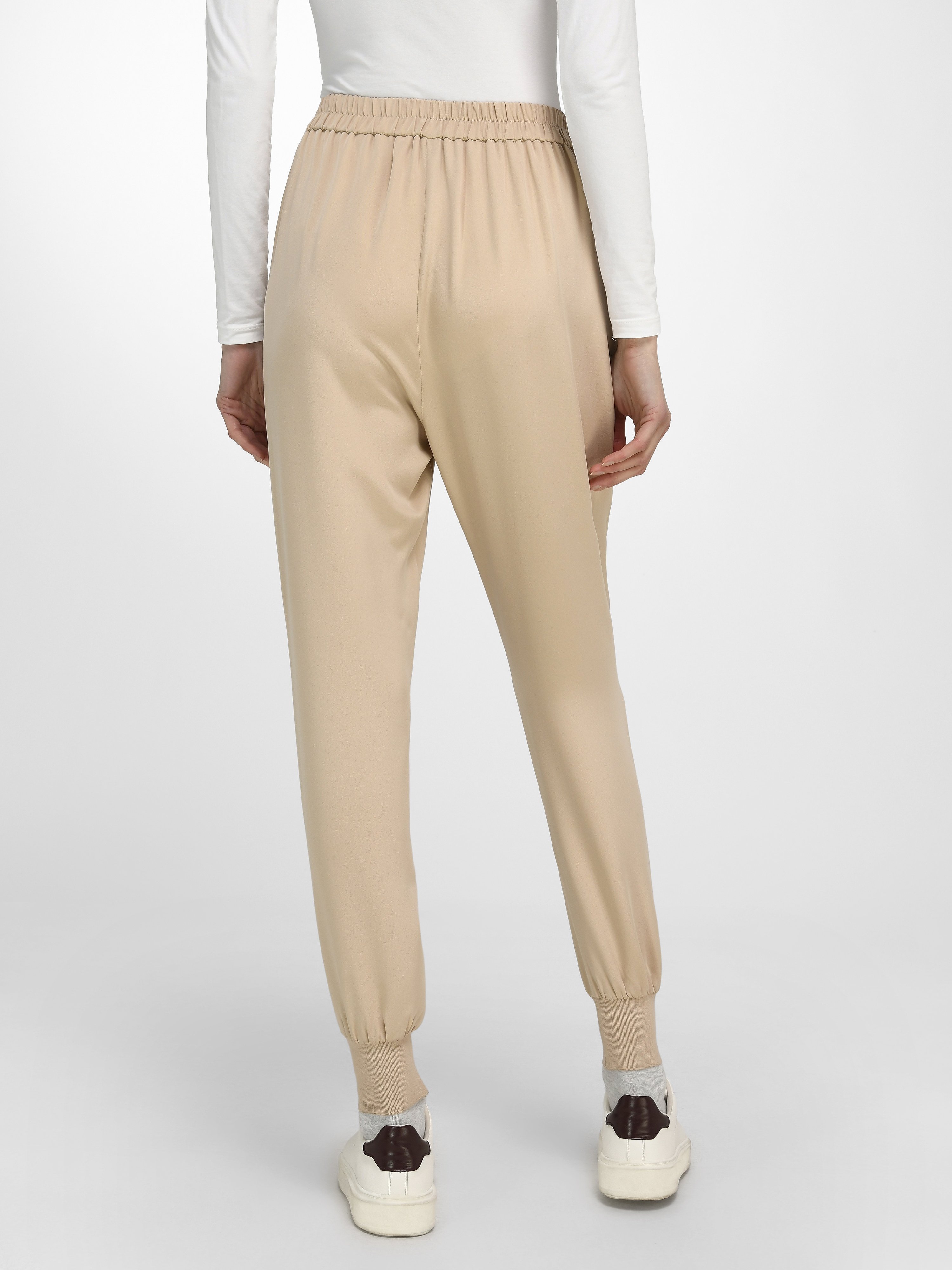 Jogg-Pants aus 100% Seide