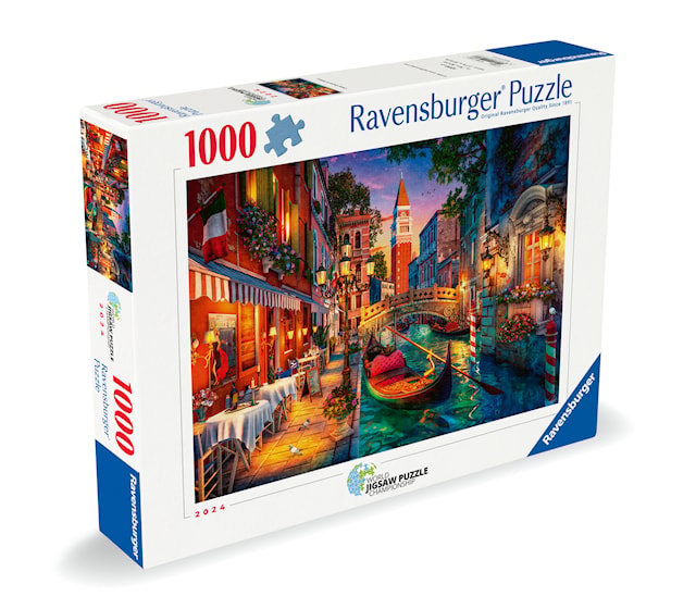 Kanalcruise i Venezia Puslespill 1000 biter, Ravensburger