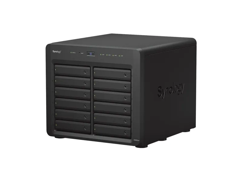 Synology Disk Station DS3622XS  - NAS-server - 12 bays - SATA 6Gb/s - RAID 0, 1, 5, 6, 10, JBOD, RAID F1 - RAM 16 GB - Gigabit Ethernet / 10 Gigabit Ethernet - iSCSI support