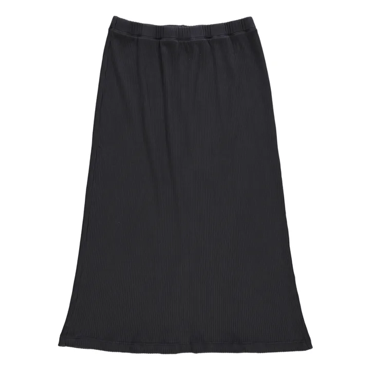 Poudre Organic Jupe Côtelée Sauge - Collection Femme | Noir