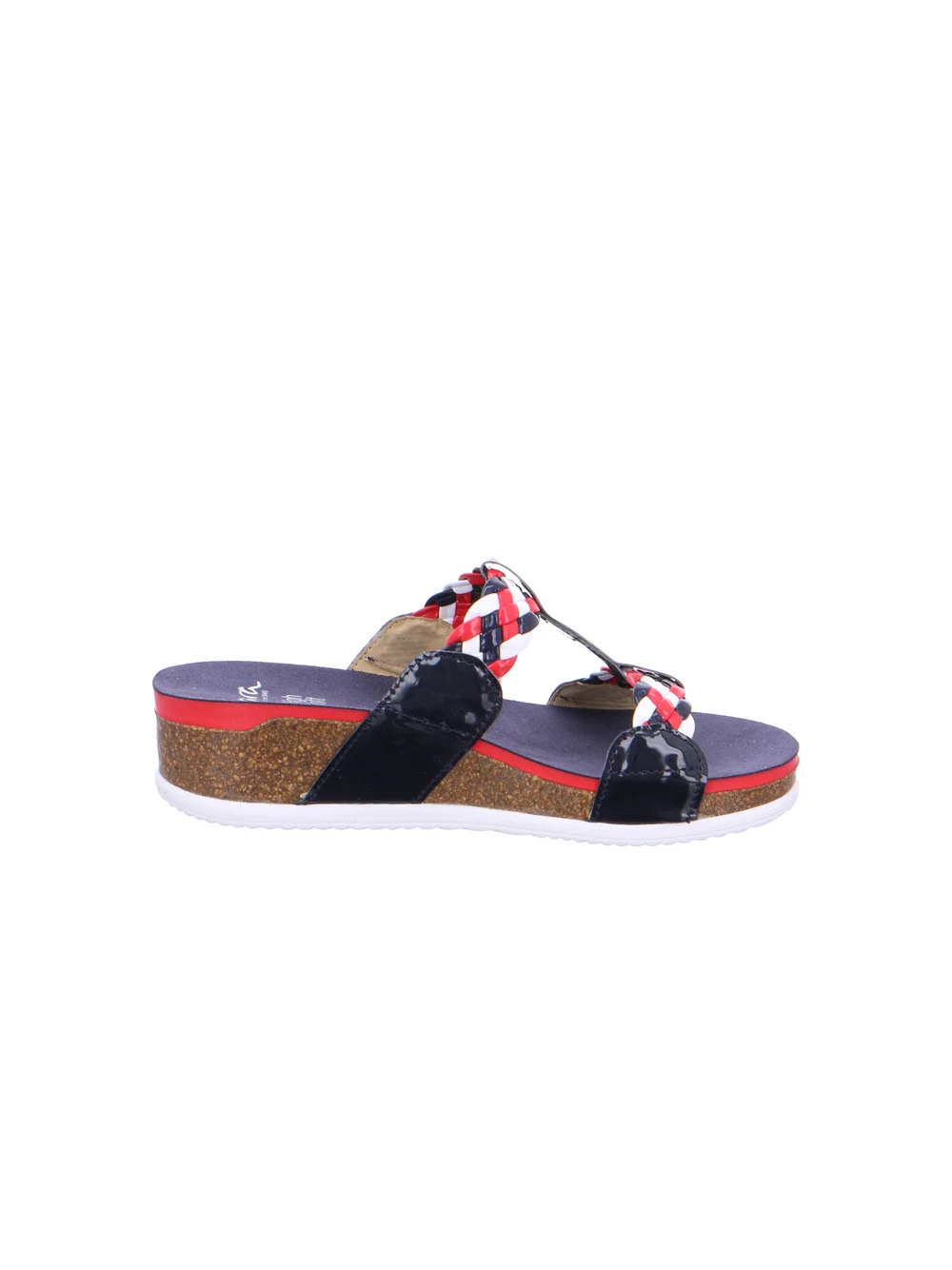 Pantolette Norderney blau