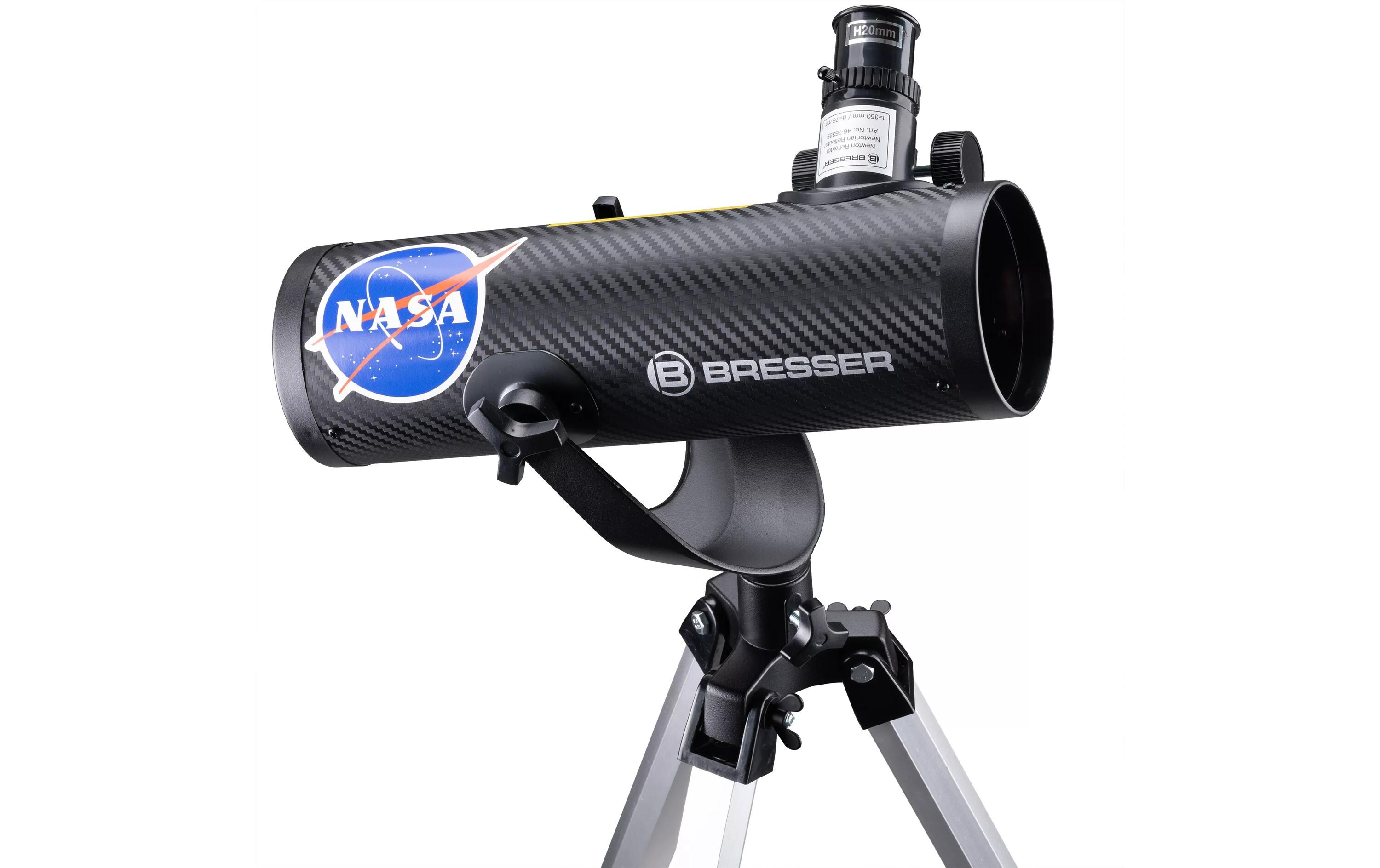 Teleskop 76/350, NASA<br>Teleskop mit dem ISA Space Exploration NASA-Look