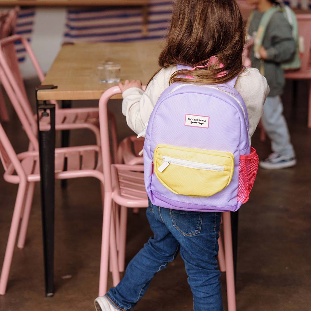 Hello hossy rugzak mini mauve - 31 cm