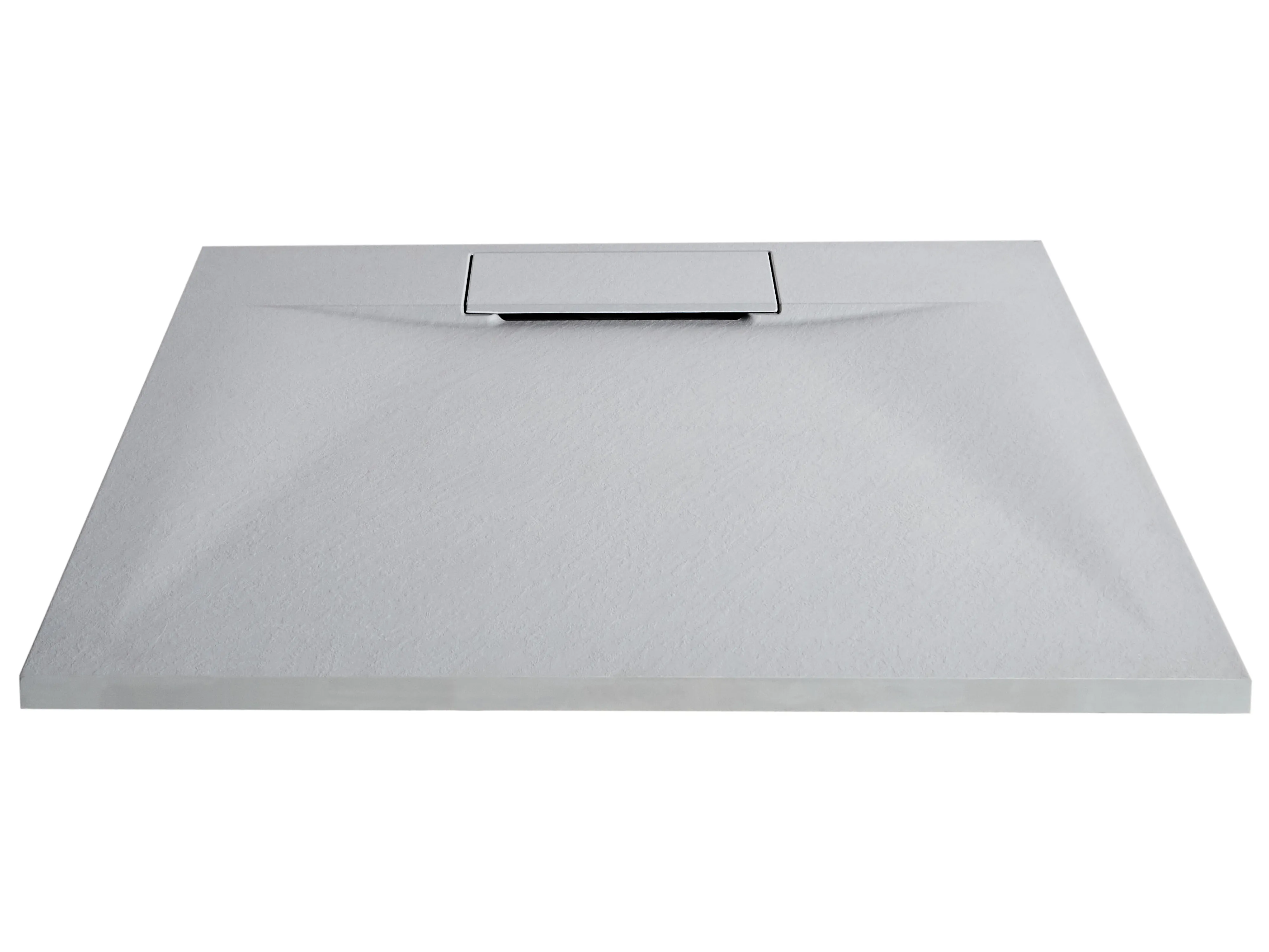 Douchebak AZZURRO 80 x 80 x 3 cm Grijs