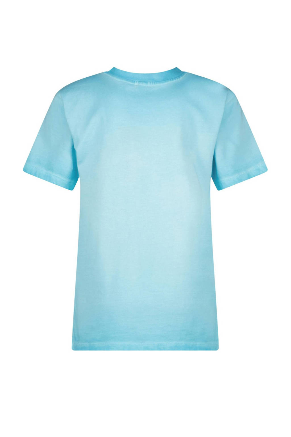 Vingino T-shirt Hapo met logo aquablauw