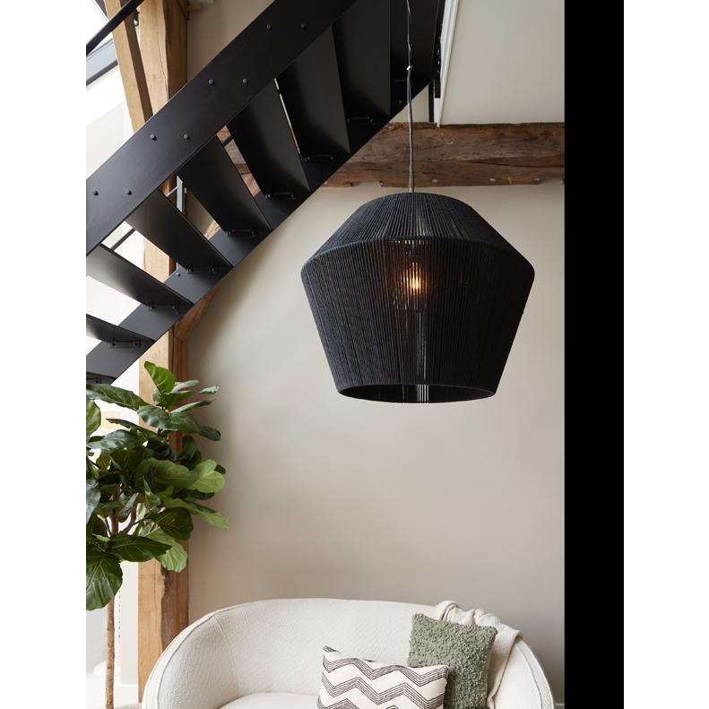 Light & Living - Agaro hanglamp Ã71 cm - zwart