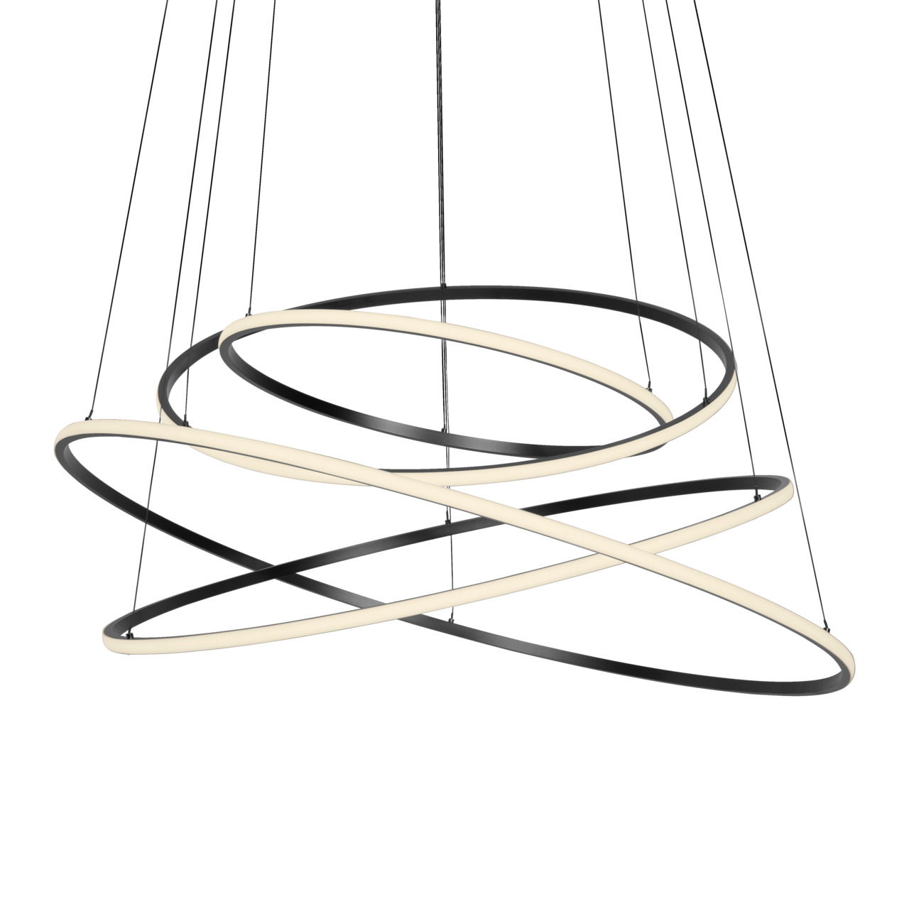 Paul Neuhaus Pendelleuchte PURE FLYING RINGS