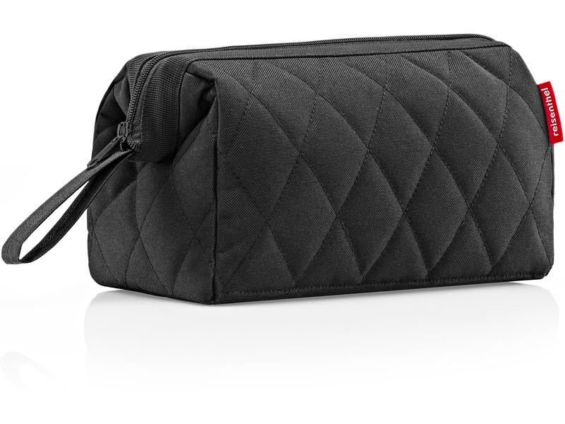 Reisenthel Necessaire Travelcosmetic Rhombus Black Kosmetiktasche für alle wichtigen Bad-Accessoires